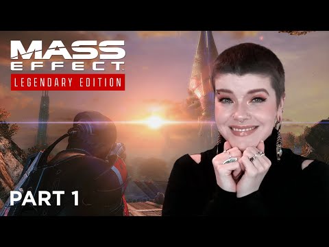 My First Shepard!! | Mass Effect Legendary Edition Part 1 | First Playthrough