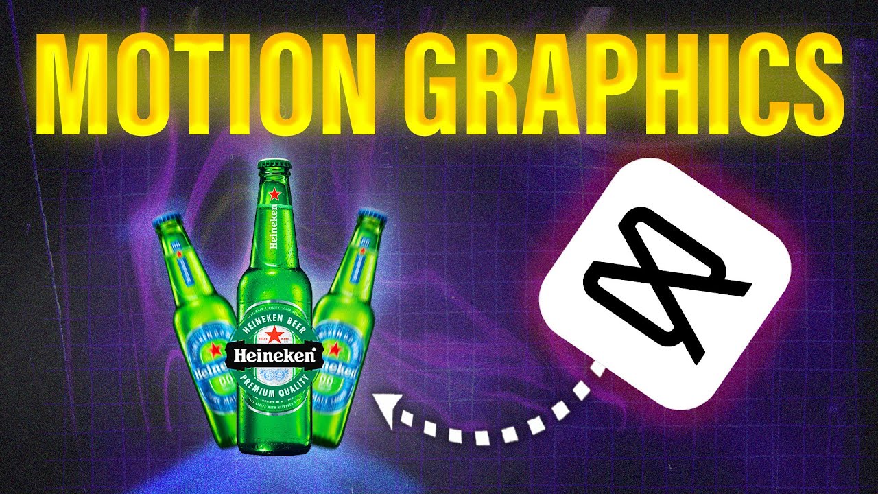 I Made This Motion Graphics for Heineken on CapCut Pc (Full Tutorial)