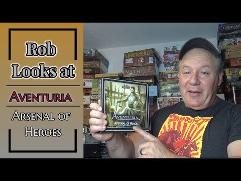 Rob Looks at the Dark Eye Aventuria: Arsenal of Heroes...And More!!