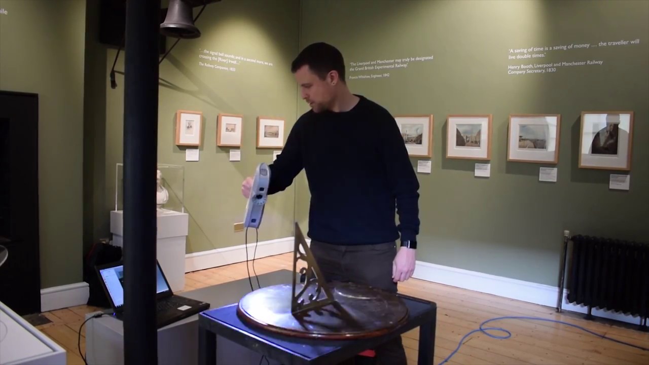 3D scanning museum objects
