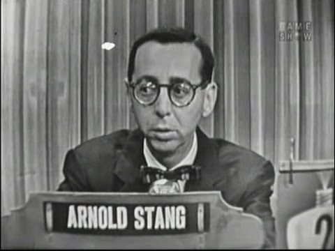 What's My Line? - Arnold Stang; Betty White [panel] (Jun 19, 1955)