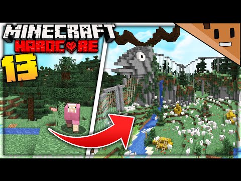 I Transformed the OVERWORLD into a GOAT MOUNTAIN in Minecraft Hardcore! (#13)