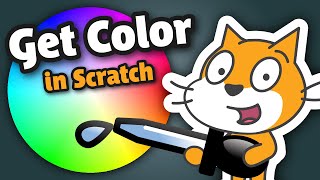 How to GET COLOR value at point | Scratch Tutorial