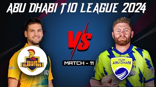 Deccan Gladiators VS Team Abu Dhabi