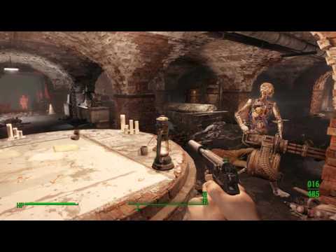 The institute attacks Railroad HQ (10 Legendary Synth Strider vs The Railroad)