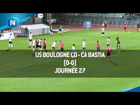 J27 : US Boulogne CO - CA Bastia, le résumé