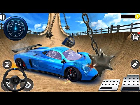 Real Mega Car Crash Driving 3D - Extreme Car Beam Jump Demolition Derby - Android GamePlay #2