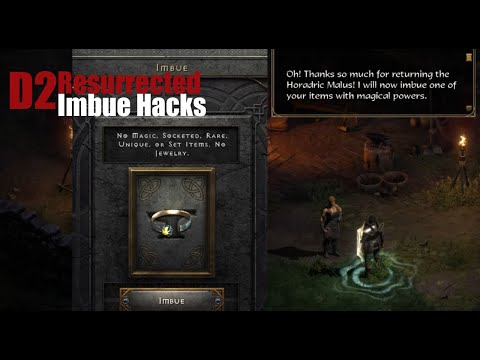 Diablo 2 Resurrected - Imbue Hacks - The BEST Item To Imbue