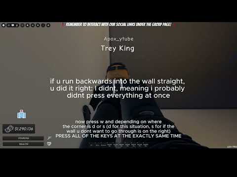 How to Glitch through a wall in South bronx Roblox