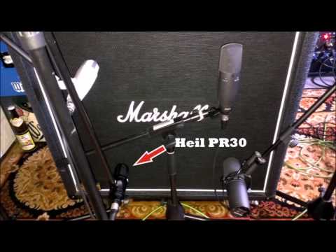 Guitar Cab Mic Shootout (Shure, Sennheiser, Rode, Audix, Heil)