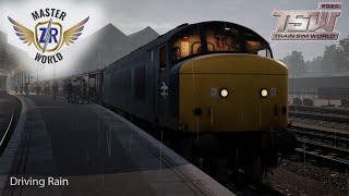 Driving Rain - Northern Trans-Pennine - Class 45 - Train Sim World 2020