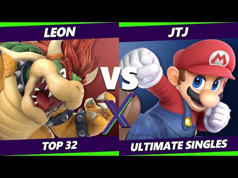S@X 391 Online Top 32 - Leon (Bowser) Vs. JTJ (Mario) Smash Ultimate - SSBU