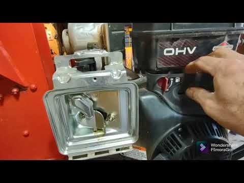 DR Wood chipper won't run. can we find the problem?