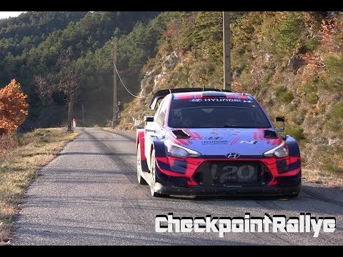 - TEST T.NEUVILLE HYUNDAI I20 WRC MONTE CARLO 2020 - CHECKPOINTRALLYE -
