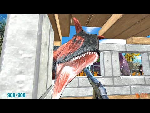 How Long Can I Survive in Jurassic Safari. Animal Revolt Battle Simulator