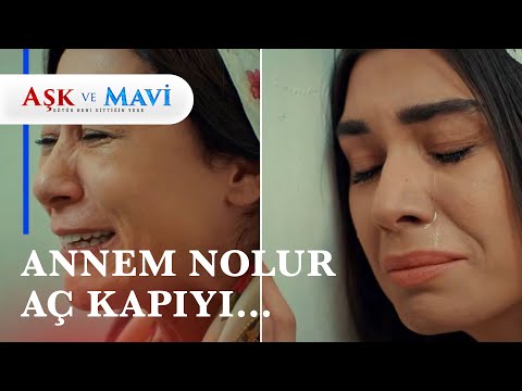 Mavi gelinliğiyle annesinin yanına geldi ama... - Aşk ve Mavi 45. Bölüm