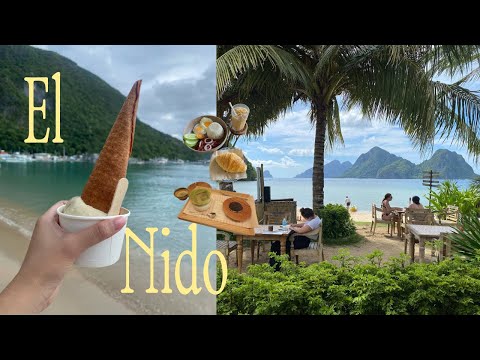El Nido, Palawan 🪼 no itinerary kind of trip, cafes, island hopping, food trip, finding good matcha