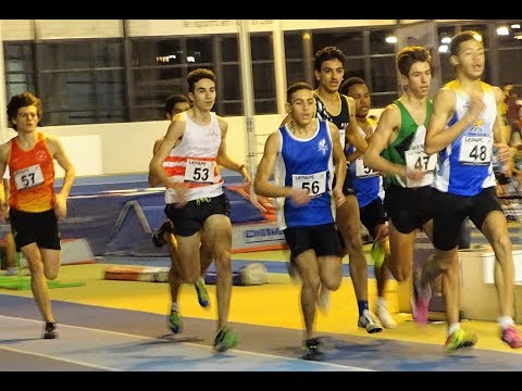 800m CAM/JUM - Finale 1 - Championnats régionaux en salle Espoirs Seniors, Eaubonne 20/01/2018