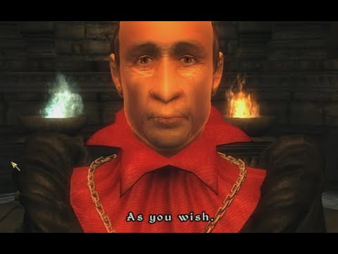 I finally became the lord sheogorath and this was the first thing i did