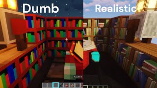 I made Minecraft really REALISTIC!