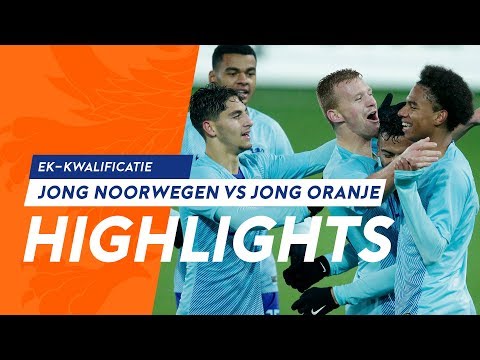 Highlights Jong Noorwegen - Jong Oranje (15/10/2019) EK-kwalificatie