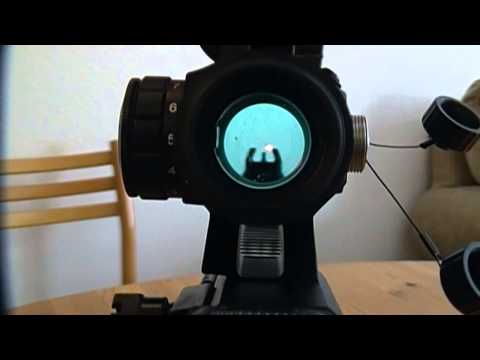 How to zero a red dot sight