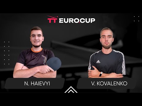 15:55 Nazarii Haievyi - Viacheslav Kovalenko 13.06.2024 TT Euro.Cup Master. TABLE 3