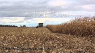 preview picture of video '10/19/2013 Midwest Pre Snow Fall Harvest Rush'