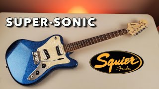 Video thumbnail for I didn't like the Squier Paranormal Super-Sonic Blue Sparkle - Deep Dive Review by Landon Bailey