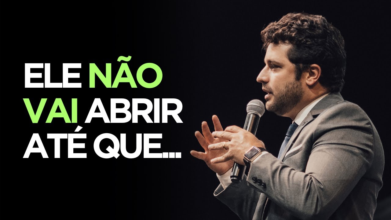FOI DEUS QUEM TE TRAVOU. ENTENDA O PORQUÊ - Diogo Dantas [pregação completa]