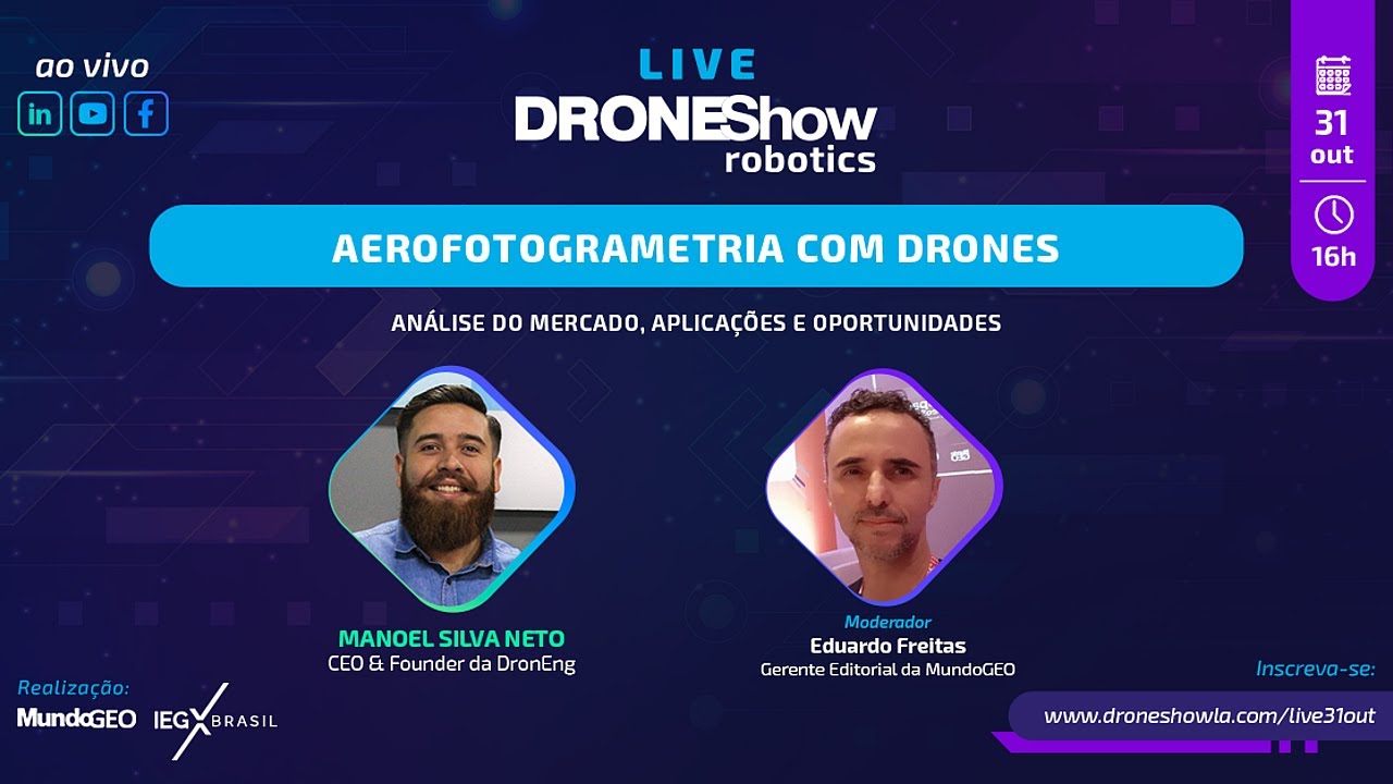 Aerofotogrametria com Drones