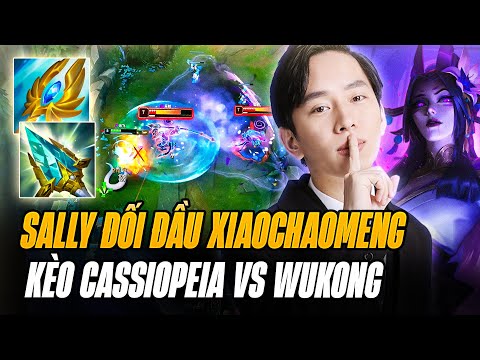Sally Clashes XiaoChaoMeng Top Lane In The Lobby, Challenge Cassiopeia Vs Wukong, Extremely Inter...