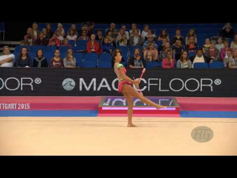 Alessia RUSSO (ITA) 2015 Rhythmic Worlds Stuttgart - Qualifications Clubs