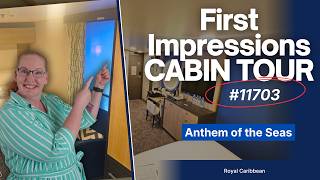 Anthem of the Seas Interior Cabin 11703: Full Room Tour