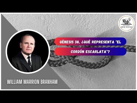GENESIS 38, ¿QUE REPRENESTA "EL CORDÓN ESCARLATA?