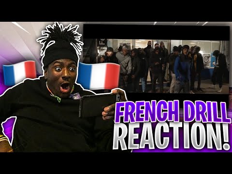 AMERICAN FIRST EVER REACTION TO FRENCH DRILL/RAP!🔥🇫🇷