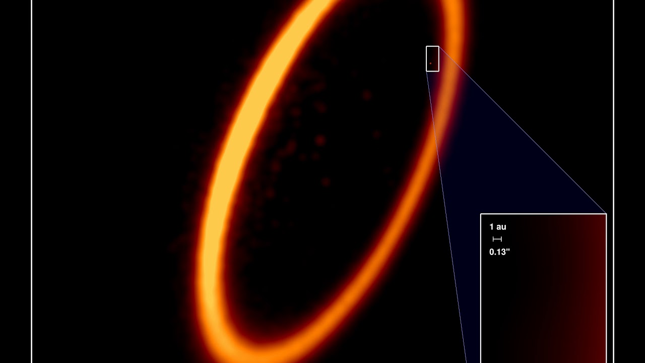 Hubble Movie Captures Protoplanetary Collision in the Fomalhaut Star System - YouTube