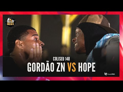(FICOU MAUCO? 😂😂) HOPE X GORDÃO ZN - BATALHA DO COLISEU - EDIÇÃO 148