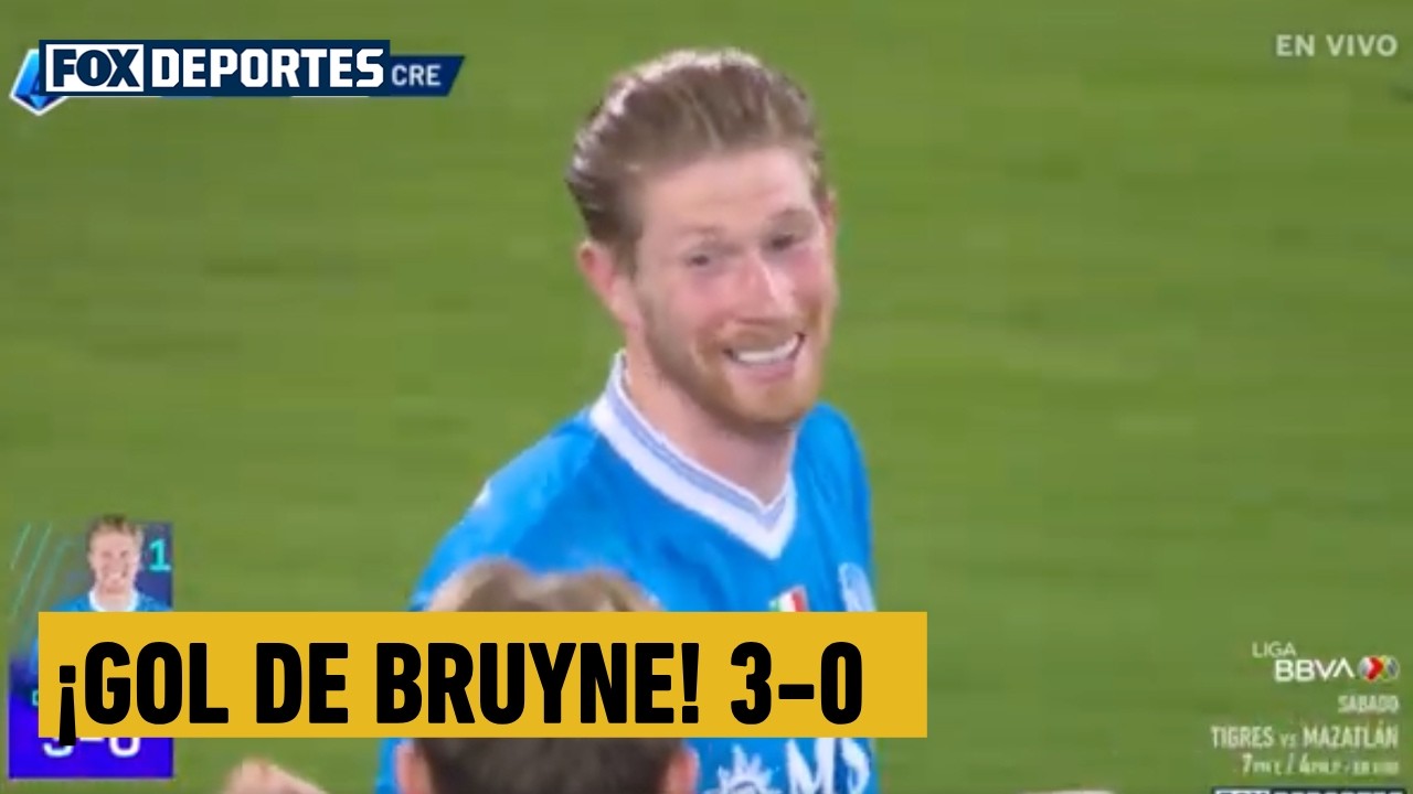 GOL DE KEVIN DE BRUYNE 😎 | Napoli 3-0 Cremonese | #SerieAenFOX