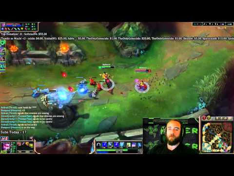 BajheeraLoL - ALPHA VAYNE: ASSERTED - Funny League of Legends Play