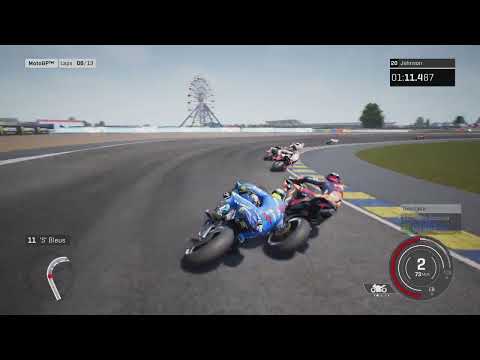MotoGP18 Career Mode Team Suzuki Le Mans RACE