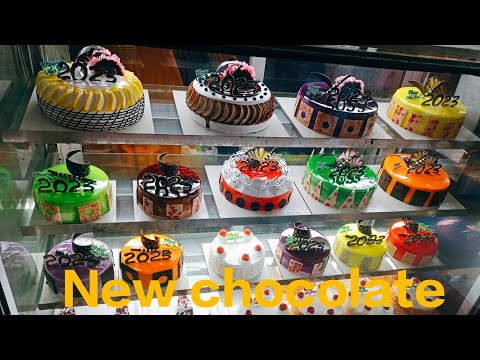 2023New year special  New model chocolate garnish making video