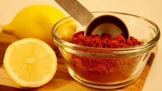 Eat Cayenne Pepper Mixed With Lemon Juice For 7 Days, THIS Will Happen To Your Body!