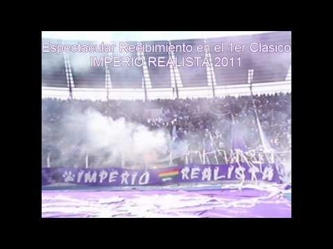 "Recibimiento Espectacular Imperio Realista 2011.avi" Barra: Imperio Realista &bull; Club: Real Potosí
