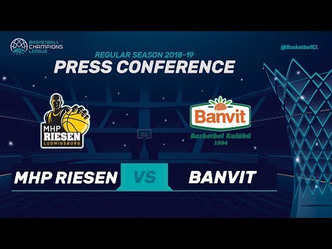 MHP Riesen Ludwigsburg v Banvit - Press Conference - Basketball Champions League