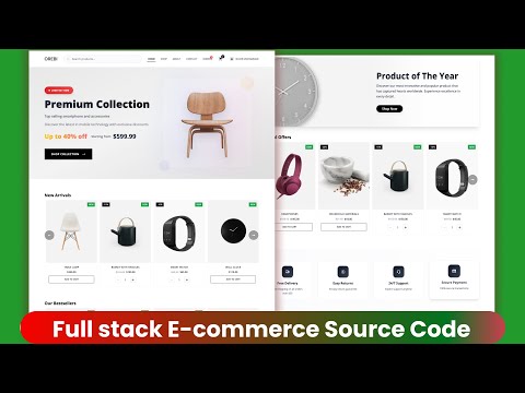Complete Full Stack E-commerce App with React.js, Node.js & MongoDB | Free Source Code | 2025