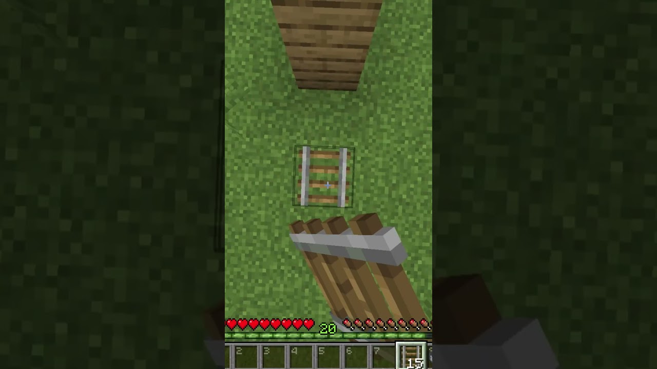 I did the HARDEST Minecraft MLG...  #minecraft  #mlgclutch #shortd