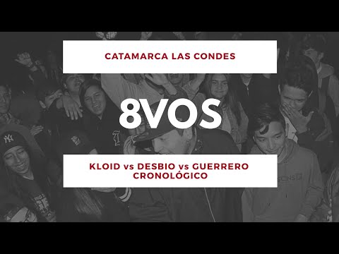 KLOID vs DESBIO vs GUERRERO CRONOLOGICO - 8vos - Catamarca Las Condes 1vs1 2018