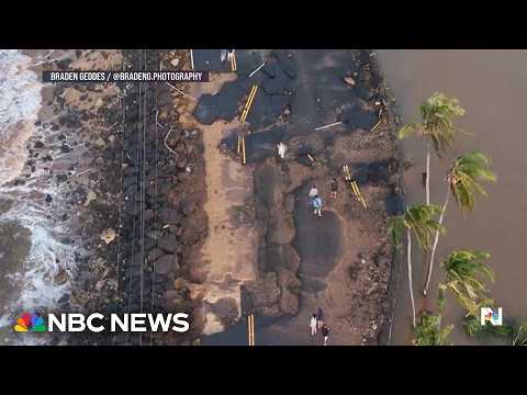 Hurricane carves path of destruction in Hawaii