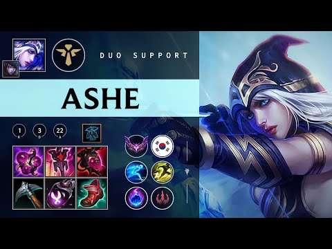 Ashe Support vs Nautilus - KR Master Patch 26.02